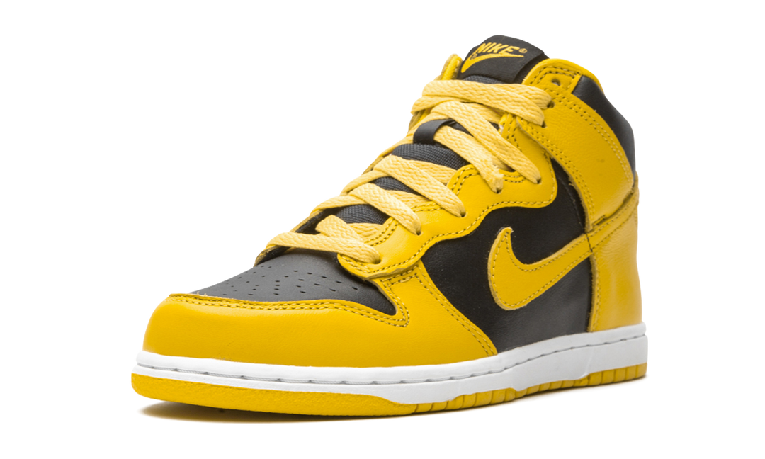 NIKE DUNK HIGH BLACK YELLOW PS