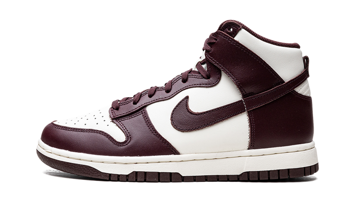 NIKE DUNK HIGH BURGUNDY CRUSH WOMENS