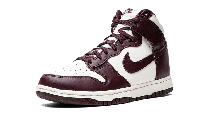 NIKE DUNK HIGH BURGUNDY CRUSH WOMENS