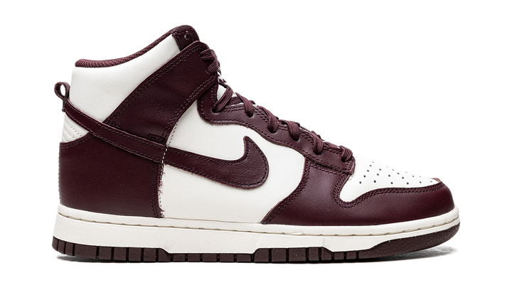NIKE DUNK HIGH BURGUNDY CRUSH WOMENS