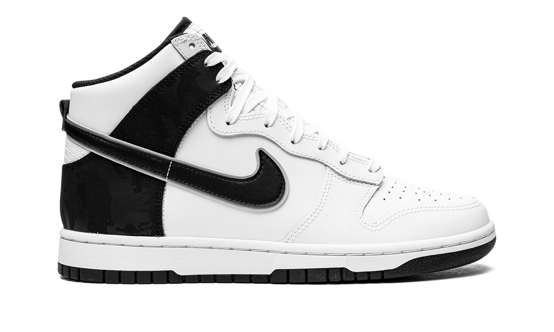 NIKE DUNK HIGH GRID WHITE BLACK