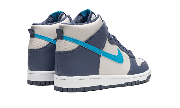 NIKE DUNK HIGH LIGHT BONE DIFFUSED BLUE GS