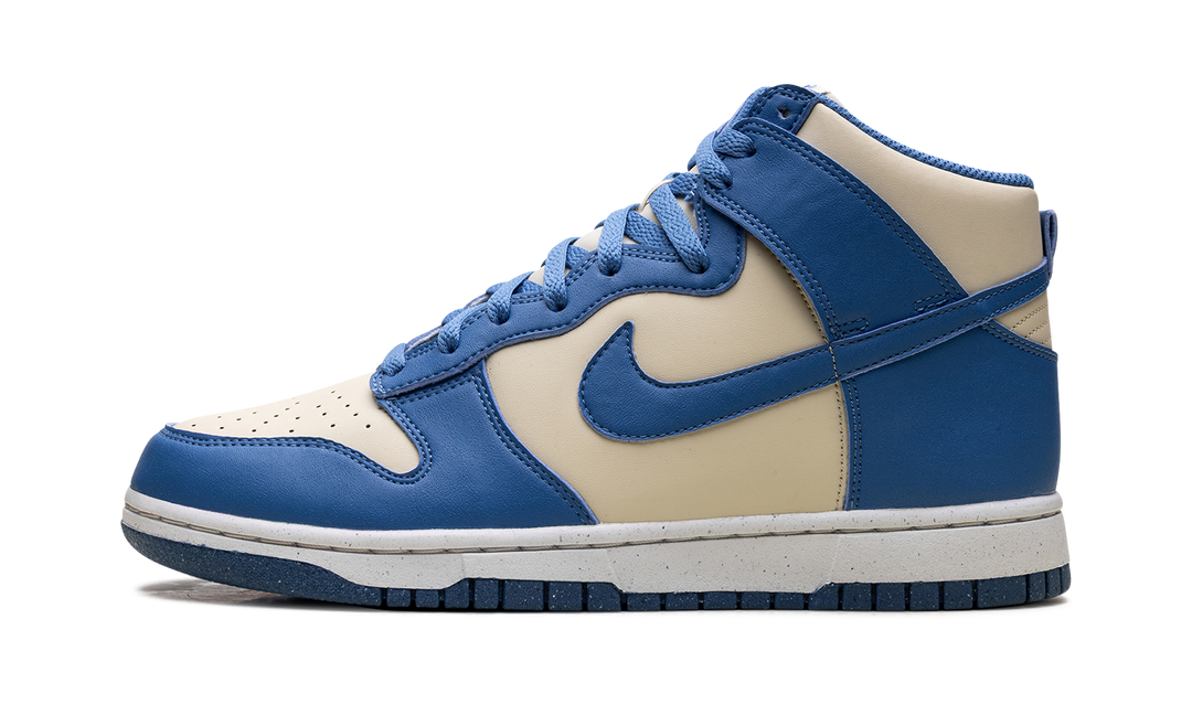 NIKE DUNK HIGH NEXT NATURE LIGHT KHAKI STAR BLUE (WOMEN&
