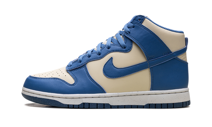 NIKE DUNK HIGH NEXT NATURE LIGHT KHAKI STAR BLUE (WOMEN&