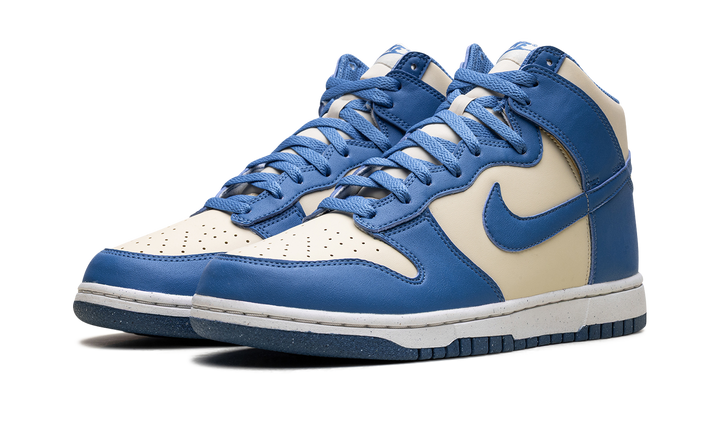 NIKE DUNK HIGH NEXT NATURE LIGHT KHAKI STAR BLUE (WOMEN&