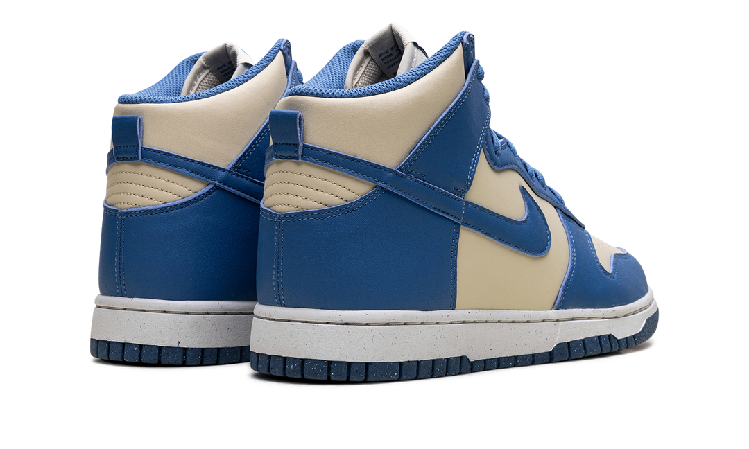 NIKE DUNK HIGH NEXT NATURE LIGHT KHAKI STAR BLUE (WOMEN&
