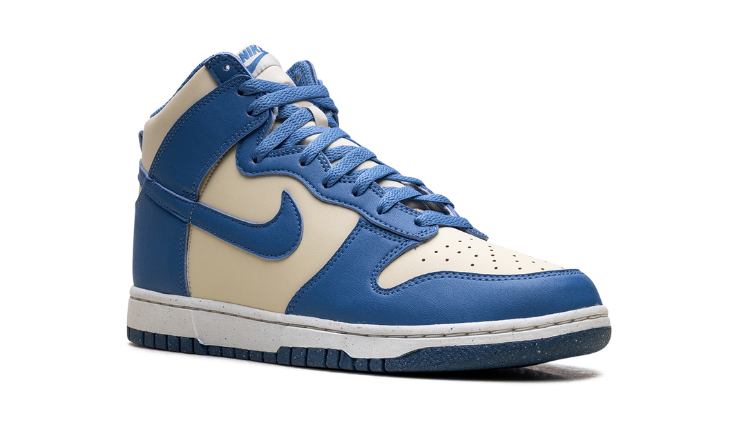 NIKE DUNK HIGH NEXT NATURE LIGHT KHAKI STAR BLUE (WOMEN&
