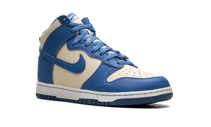 NIKE DUNK HIGH NEXT NATURE LIGHT KHAKI STAR BLUE (WOMEN&