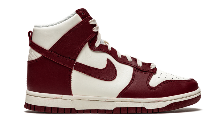 NIKE DUNK HIGH SAIL TEAM RED WOMENS