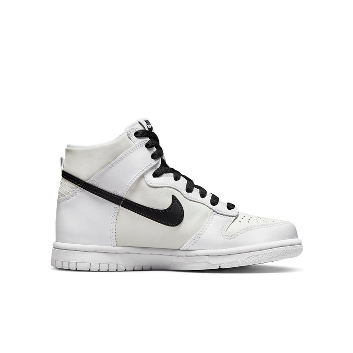 NIKE DUNK HIGH SAIL WHITE BLACK GS