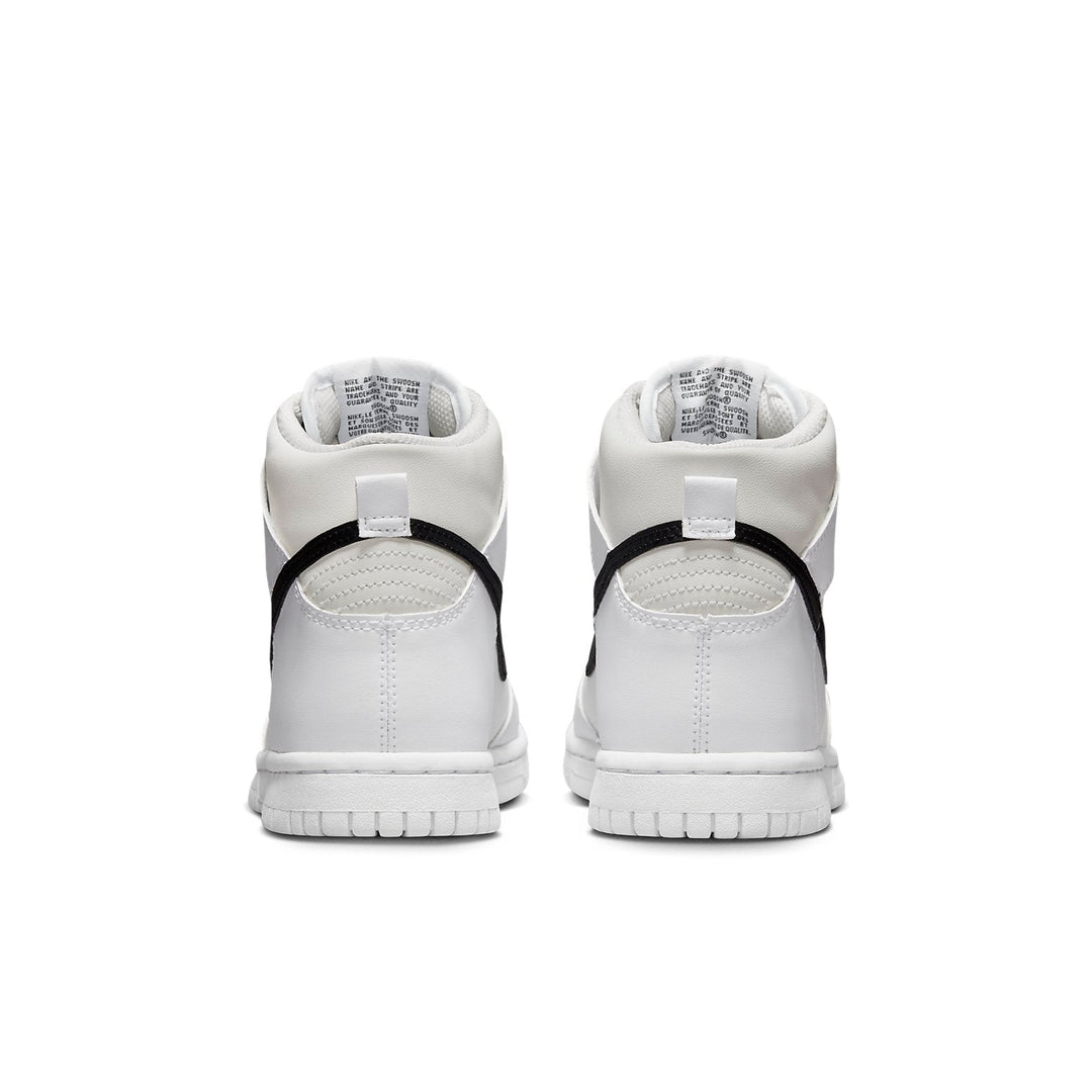 NIKE DUNK HIGH SAIL WHITE BLACK GS