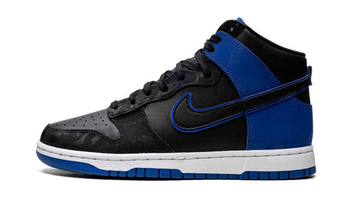 NIKE DUNK HIGH SE CAMO BLACK ROYAL