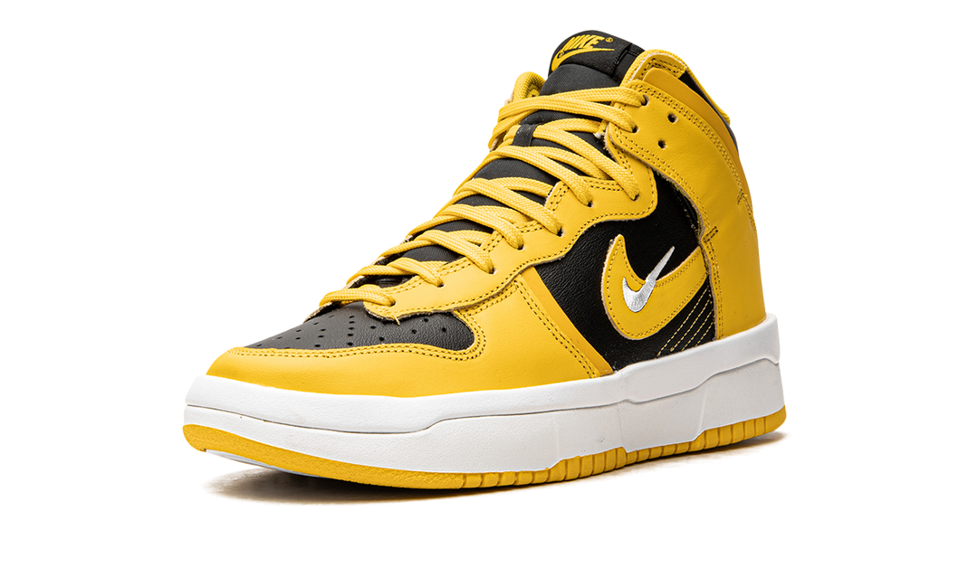 NIKE DUNK HIGH UP UNIVERSITY GOLD WOMENS