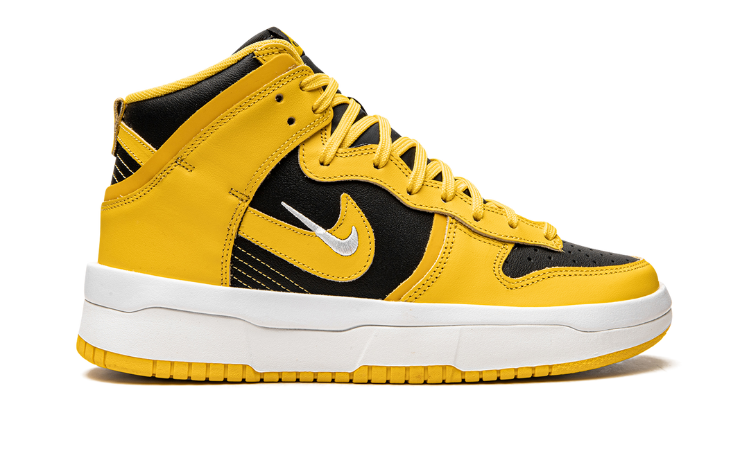 NIKE DUNK HIGH UP UNIVERSITY GOLD WOMENS