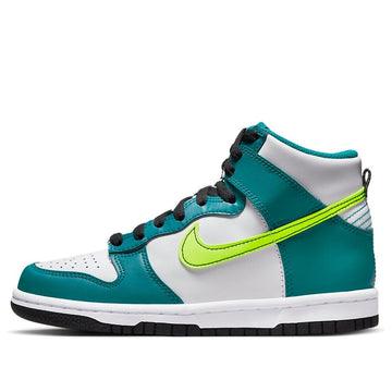 NIKE DUNK HIGH VOLT BRIGHT SPRUCE GS — Stock