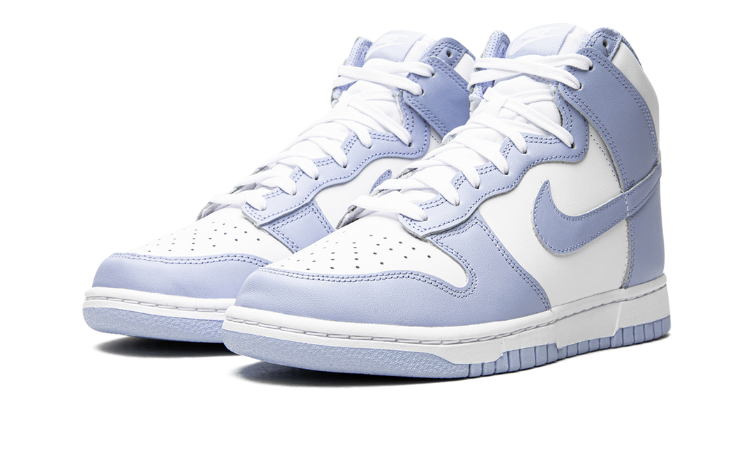 NIKE DUNK HIGH WHITE ALUMINUM WOMENS