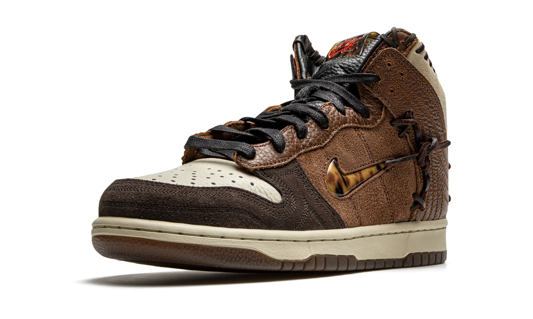 NIKE DUNK HIGH X BODEGA LEGEND FAUNA BROWN