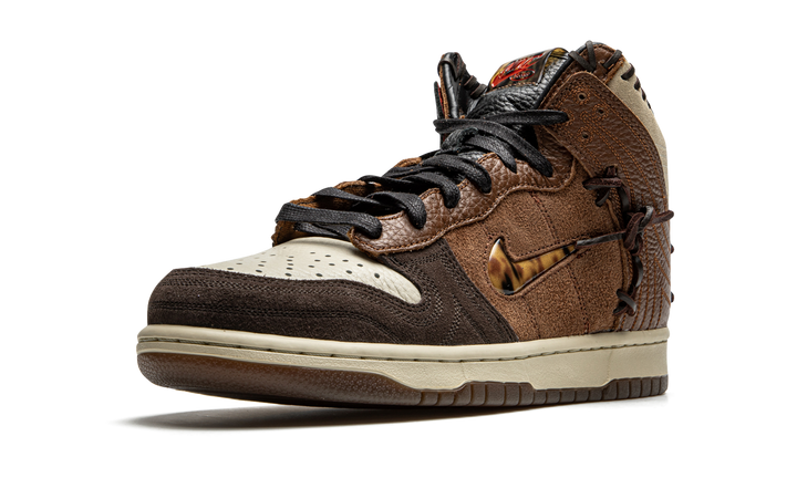 NIKE DUNK HIGH X BODEGA LEGEND FAUNA BROWN