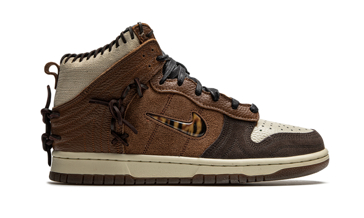 NIKE DUNK HIGH X BODEGA LEGEND FAUNA BROWN