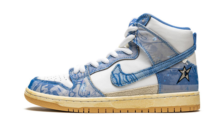 NIKE DUNK HIGH X CARPET COMPANY WHITE ROYAL PULSE
