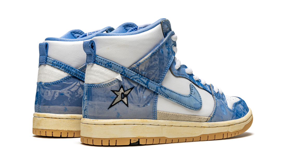 NIKE DUNK HIGH X CARPET COMPANY WHITE ROYAL PULSE