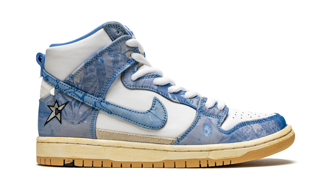 NIKE DUNK HIGH X CARPET COMPANY WHITE ROYAL PULSE