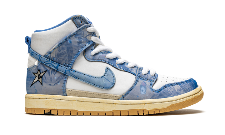 NIKE DUNK HIGH X CARPET COMPANY WHITE ROYAL PULSE