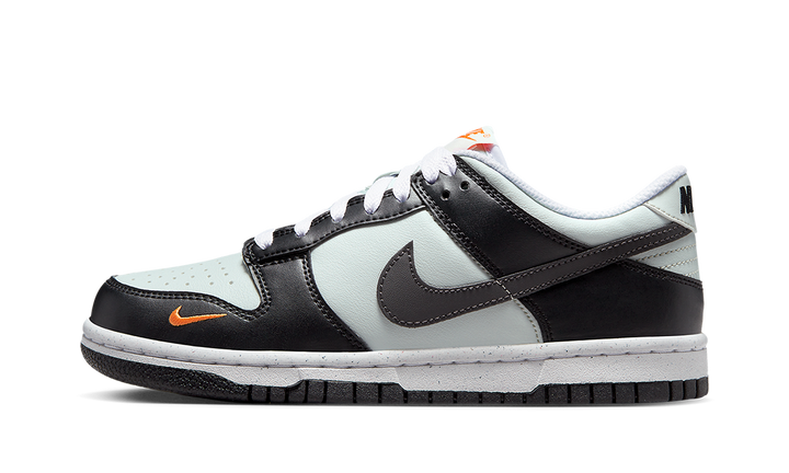 NIKE DUNK LOW BLACK GREY ORANGE GS