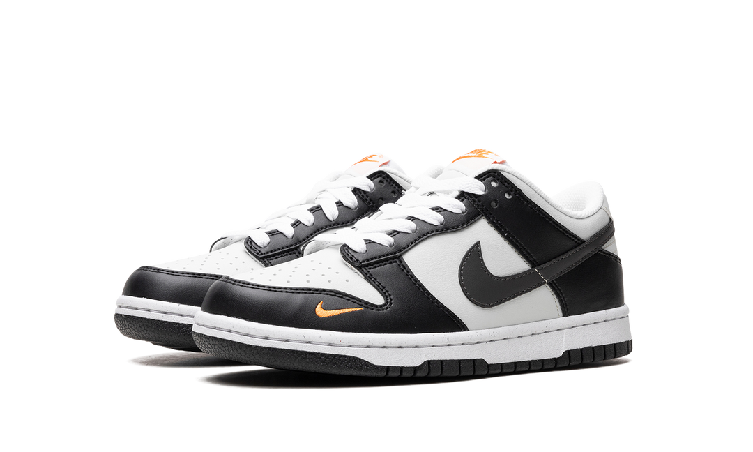 NIKE DUNK LOW BLACK GREY ORANGE GS