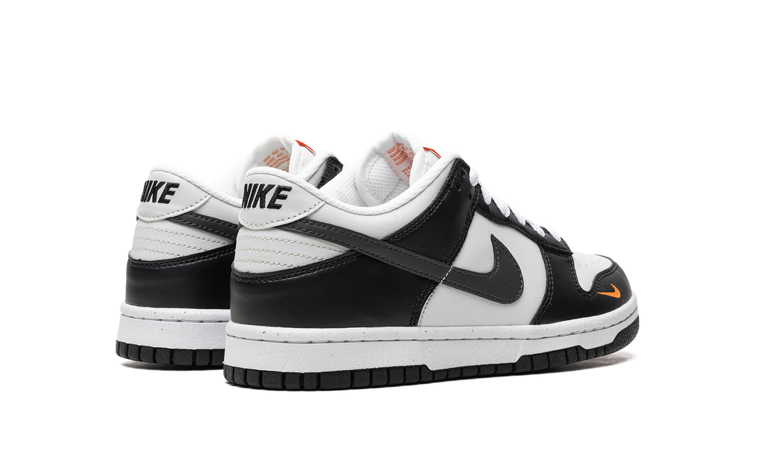 NIKE DUNK LOW BLACK GREY ORANGE GS