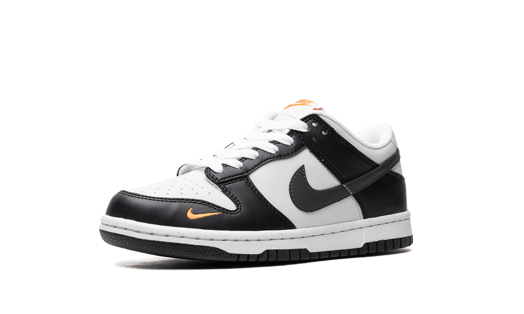 NIKE DUNK LOW BLACK GREY ORANGE GS