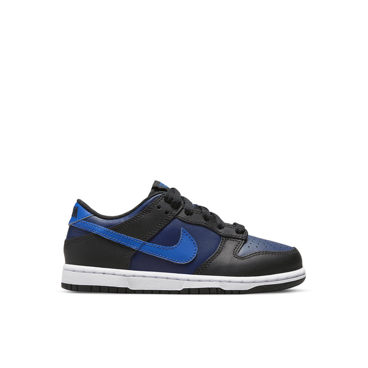 NIKE DUNK LOW BLACK MIDNIGHT NAVY PS