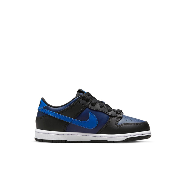 NIKE DUNK LOW BLACK MIDNIGHT NAVY PS
