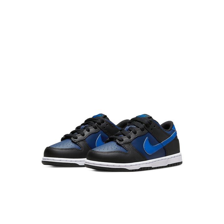 NIKE DUNK LOW BLACK MIDNIGHT NAVY PS
