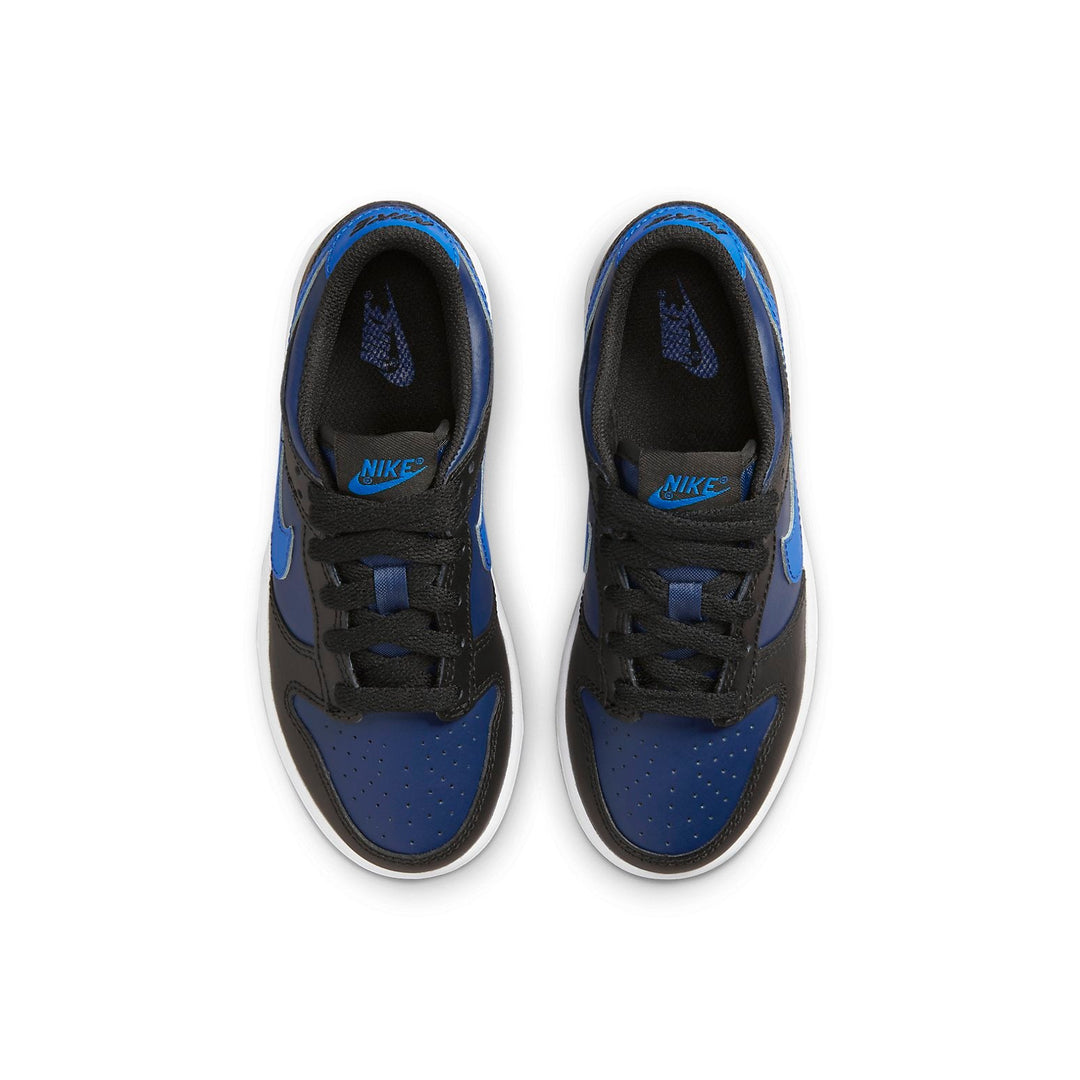 NIKE DUNK LOW BLACK MIDNIGHT NAVY PS