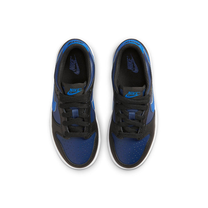 NIKE DUNK LOW BLACK MIDNIGHT NAVY PS