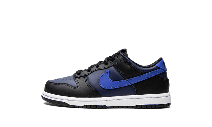 NIKE DUNK LOW BLACK MIDNIGHT NAVY PS