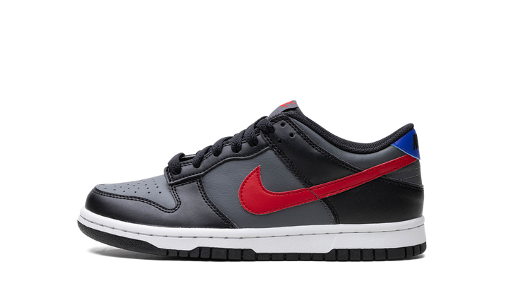 NIKE DUNK LOW BLACK RED BLUE GS