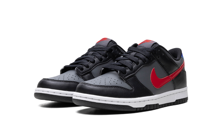 NIKE DUNK LOW BLACK RED BLUE GS