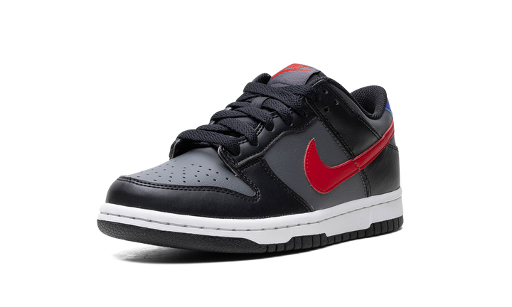 NIKE DUNK LOW BLACK RED BLUE GS
