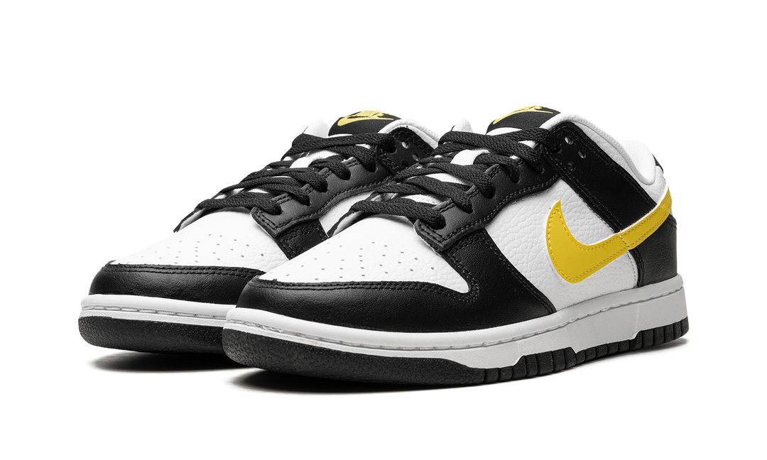 NIKE DUNK LOW BLACK YELLOW WHITE