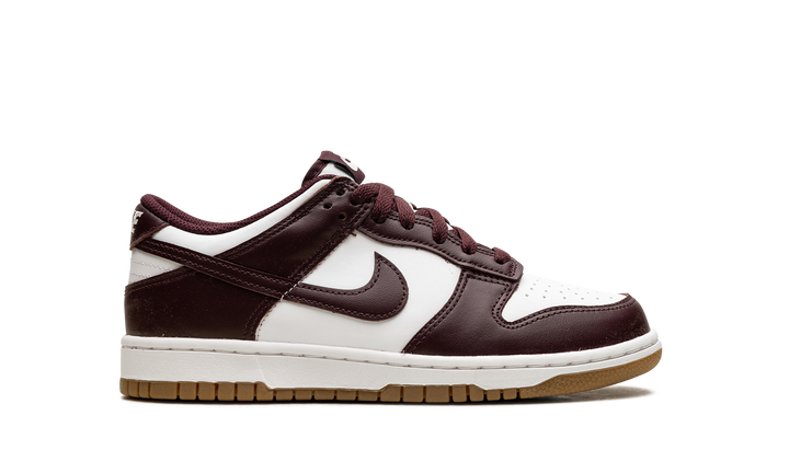NIKE DUNK LOW BURGUNDY CRUSH GUM GS