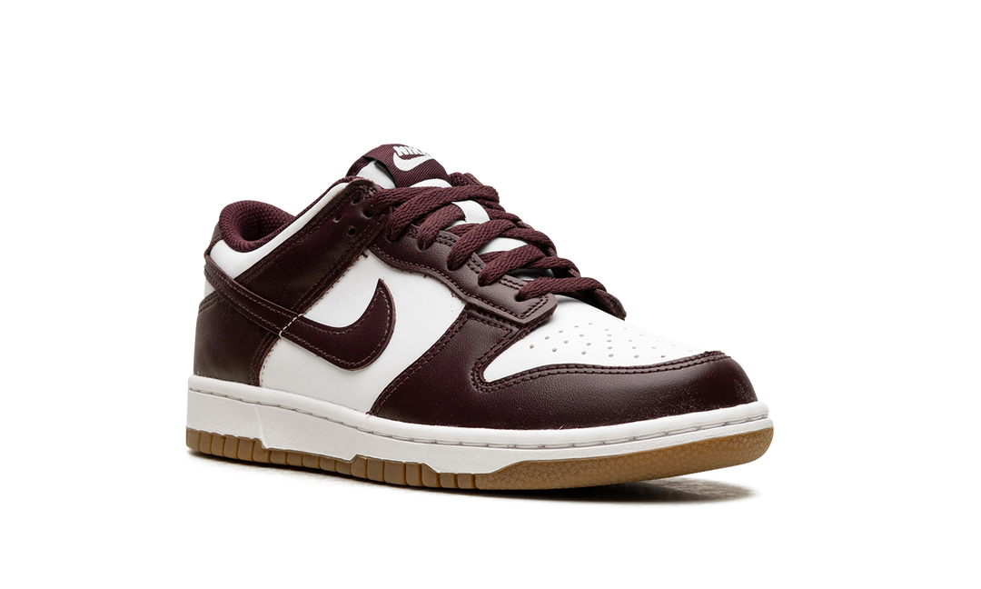NIKE DUNK LOW BURGUNDY CRUSH GUM GS