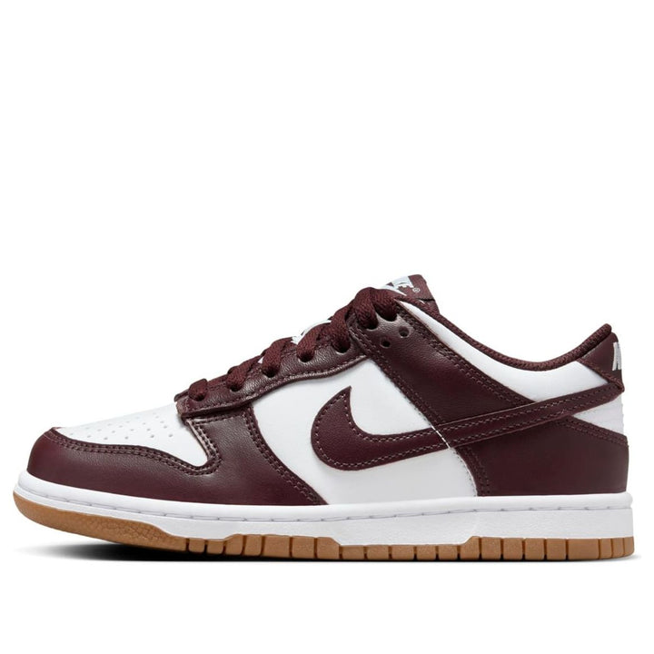 NIKE DUNK LOW BURGUNDY CRUSH GUM GS