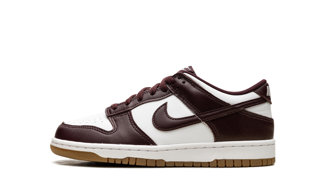 NIKE DUNK LOW BURGUNDY CRUSH GUM GS