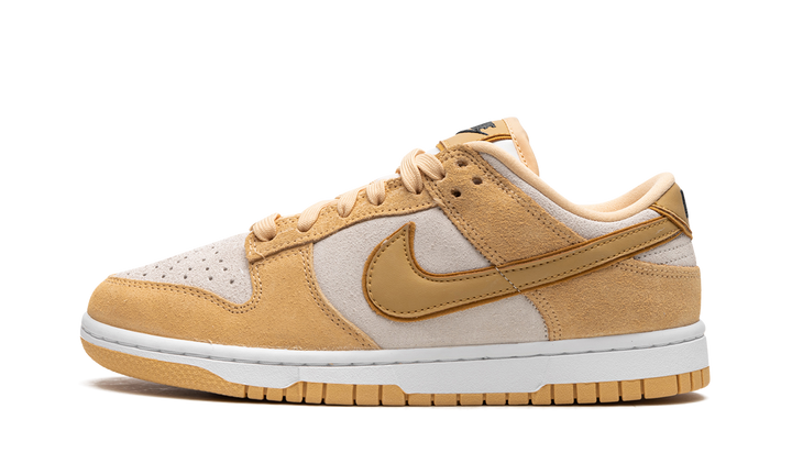 NIKE DUNK LOW CELESTIAL GOLD SUEDE WOMENS