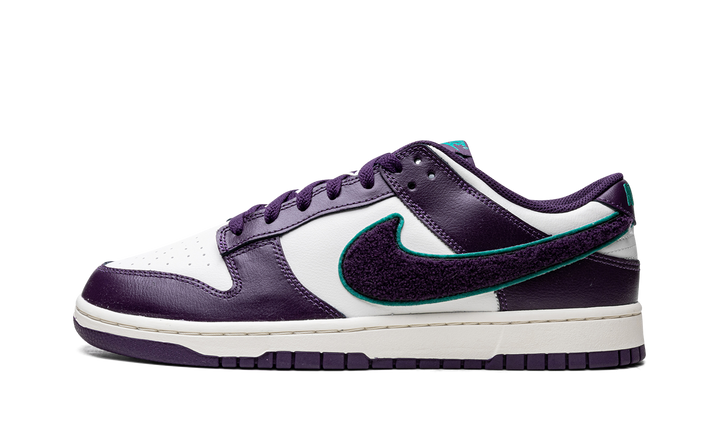 NIKE DUNK LOW CHENILLE SWOOSH GRAND PURPLE