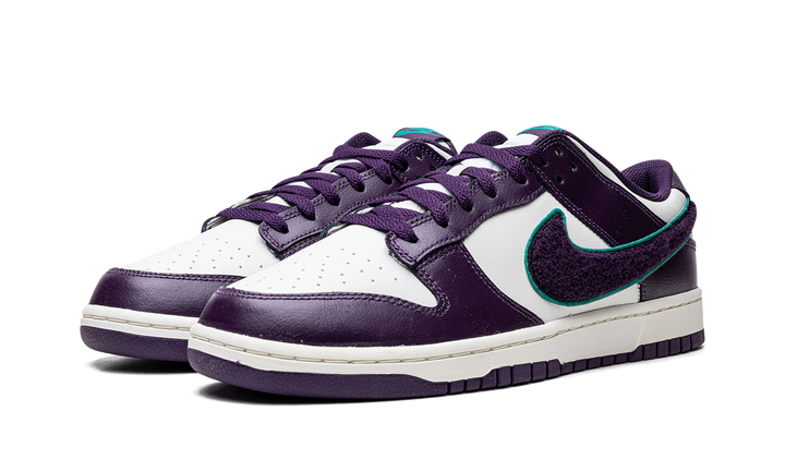NIKE DUNK LOW CHENILLE SWOOSH GRAND PURPLE