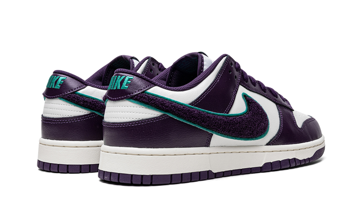 NIKE DUNK LOW CHENILLE SWOOSH GRAND PURPLE