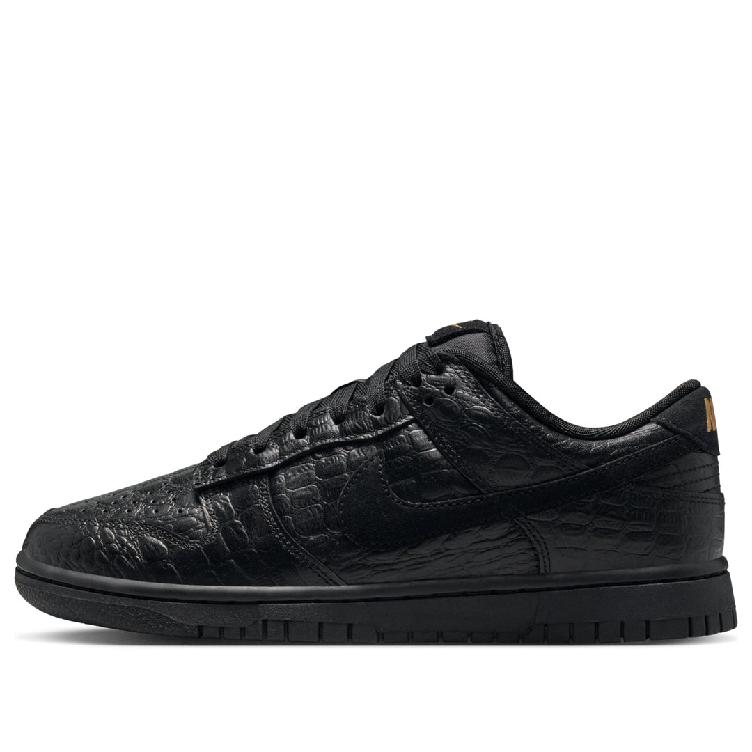 NIKE DUNK LOW CROCODILE BLACK (WOMEN&